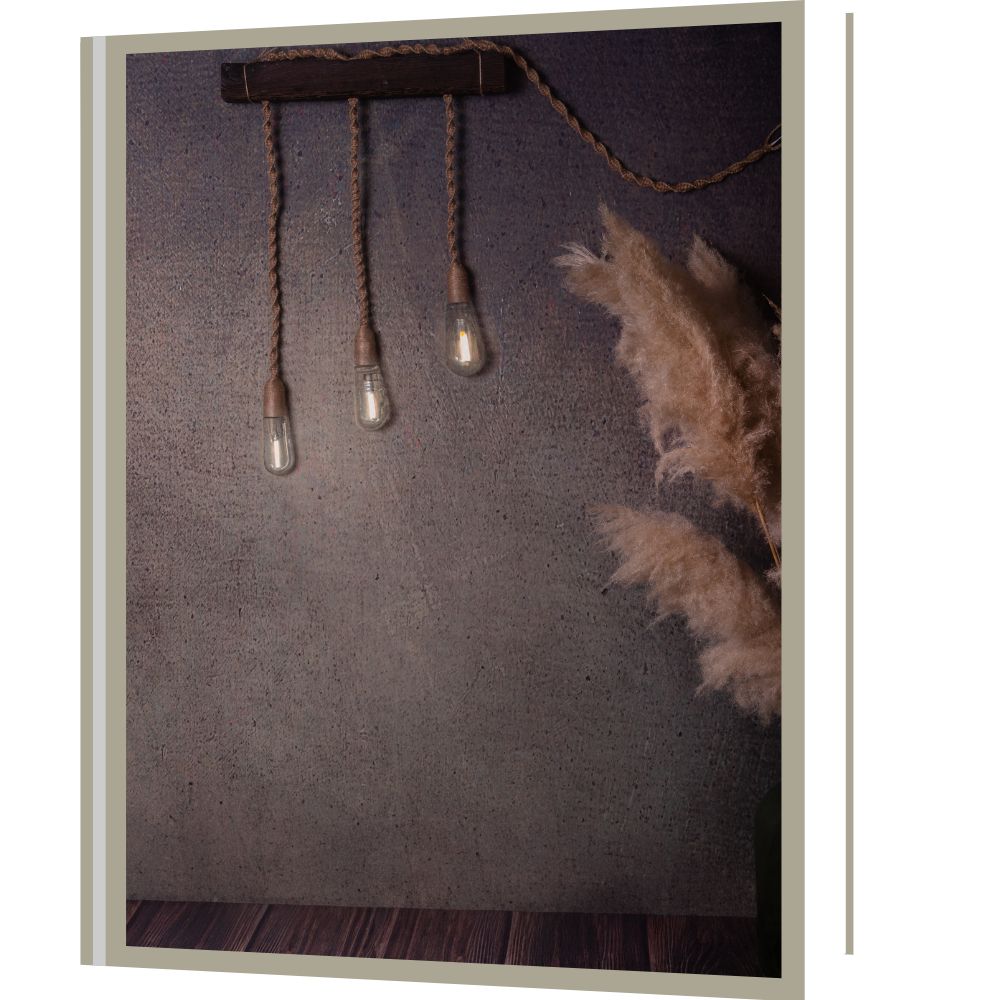 luces deco em macrame